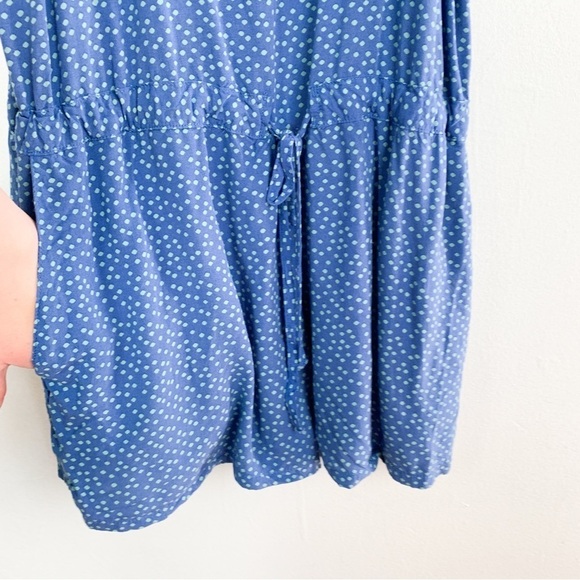 Levi’s Polka Dot Blue Romper Sz S - Picture 7 of 9